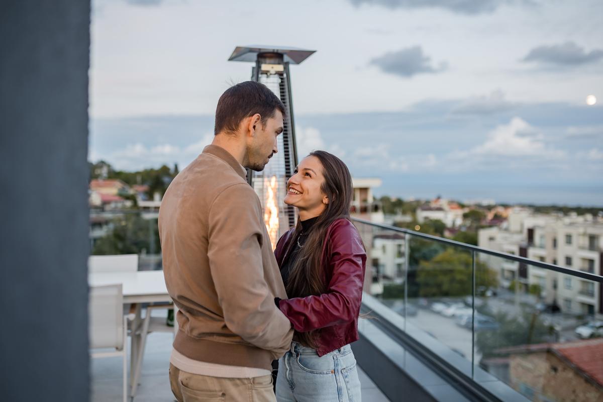 Двойка на панорамната тераса